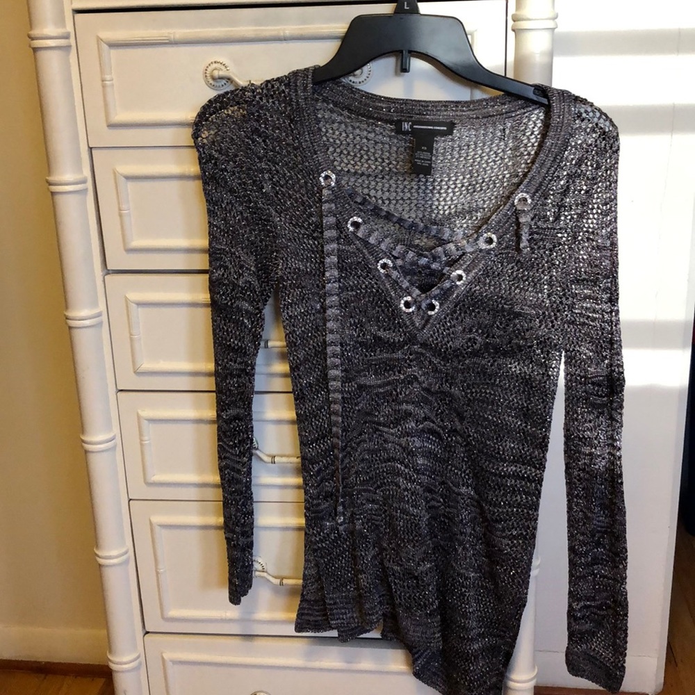 Shimmer Sheer Blouse